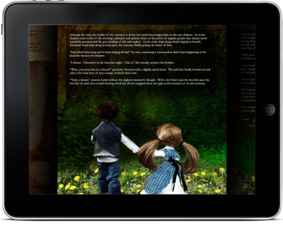 Ravens & Rhyme iPad app interior